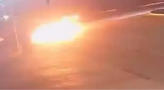 Başiskele’de Seyir Halindeki Otomobil Alev Aldı