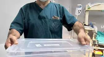 Trabzon’da 9 Kiloluk Kitle Ameliyatla Alındı