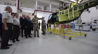 Milli Savunma Bakanı Yaşar Güler, 5’inci Ana Bakım Fabrika Müdürlüğü’nü Ziyaret Etti