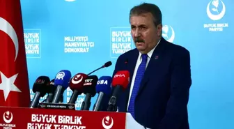 Mustafa Destici’den İslam Ülkelerine Sert Eleştiri: ‘Korkaklık ve İkiyüzlülük Var’