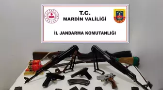 Mardin’de Silah ve Mühimmat Kaçakçılığı Operasyonu: 2 Gözaltı